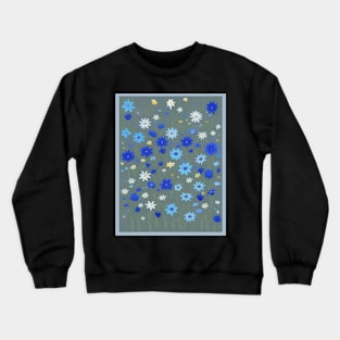 Auntie Says, Look at the flowers Crewneck Sweatshirt